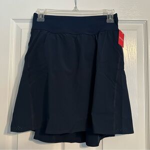 NWT SPANX Get Moving Skort Midnight Navy 17” Size Small